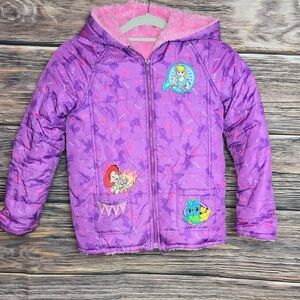 Disney Toy Story 5 Girls Reversible Winter Jacket